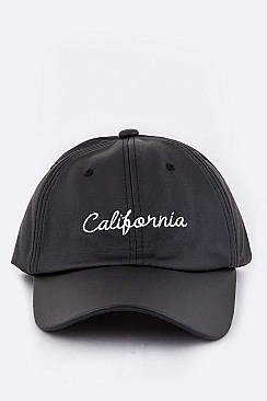 Embroidered California Cap