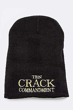 Stylish ICC Iconic Lurex Beanie LA-HT0060