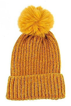 CLASSIC POMPOM BEANIE