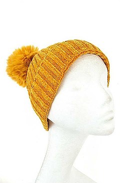 CLASSIC POMPOM BEANIE