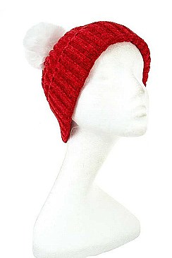 CLASSIC POMPOM BEANIE