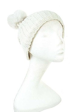 CLASSIC POMPOM BEANIE