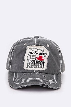 First Rodeo Patch Vintage Cap LA-T13ROD02