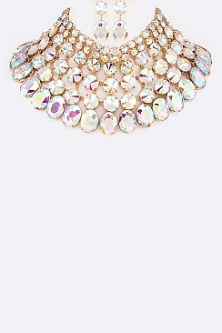ICONIC CRYSTAL COLLAR NECKLACE SET