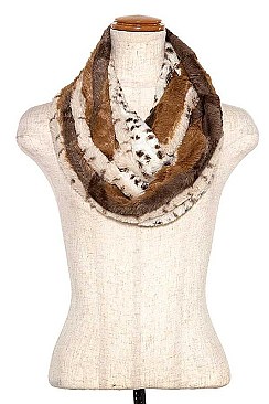 ANIMAL PRINT INFINITY SCARF