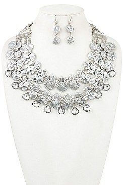 BEEFY BOHO STATEMENT NECKLACE SET