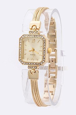 Chic Skinny Chain Strap Fashion Watch LA-3597