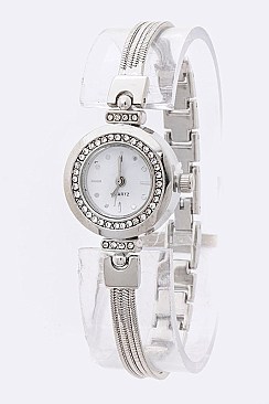 Chic Chain Strap Petite Classic Watch LA-3595