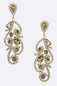 ELEGANT BRIDAL EARRINGS