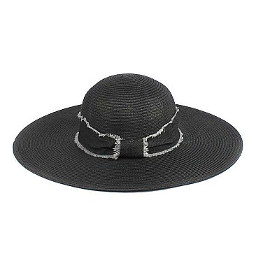 FRAY BAND FLOPPY HAT