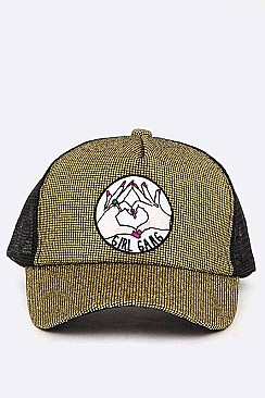 Girl Gang Glitter Cap LA-EMH0938M