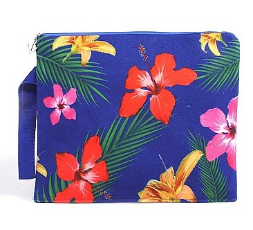 TROPICAL FLORAL BIKINI BAG
