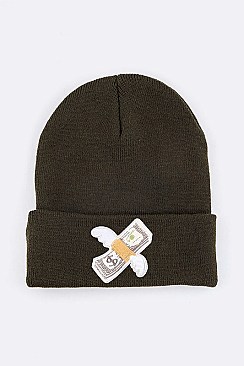 Trendy Flying Money Iconic Beanie LA-MKH3501B
