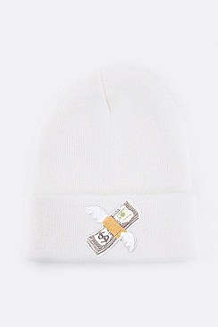 Trendy Flying Money Iconic Beanie LA-MKH3501B