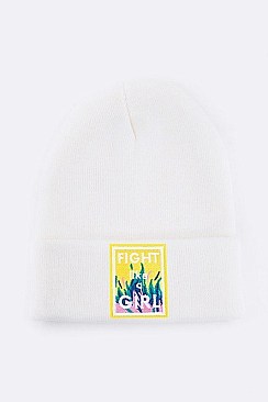 Chic Fight Like A Girl Iconic Beanie LA-MKH3507R
