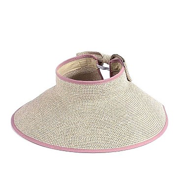 TWO TONE OVERSIZED VISOR