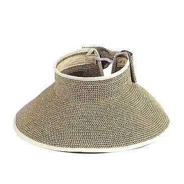 TWO TONE OVERSIZED VISOR