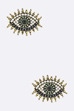 EYE CRYSTALS EARRINGS