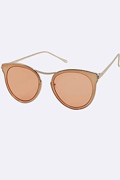 Pack of 12 Pieces Pastel Color Iconic Sunglasses LA108-96075C1