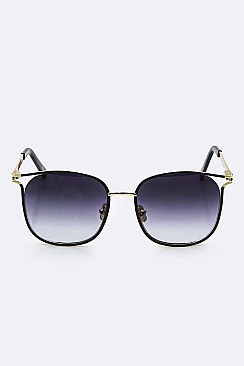 Pack of 12 Pieces Fashion Rectangular Sunglasses LA113-POP7374