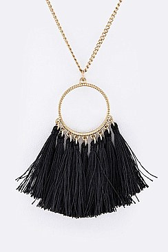 Tassel Pendant Necklace LA-CN4145