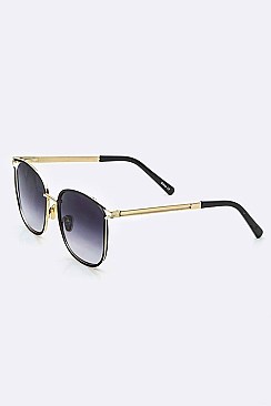Pack of 12 Pieces Fashion Rectangular Sunglasses LA113-POP7374