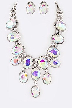 Fabulous Crystal Statement Necklace Set
