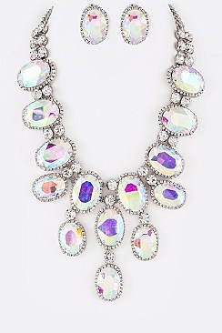 Fabulous Crystal Statement Necklace Set