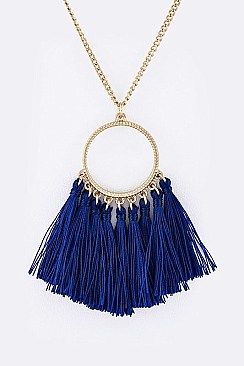 Tassel Pendant Necklace LA-CN4145
