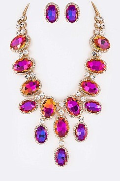 Fabulous Crystal Statement Necklace Set