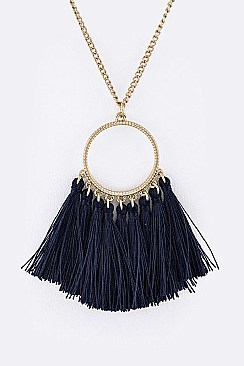 Tassel Pendant Necklace LA-CN4145