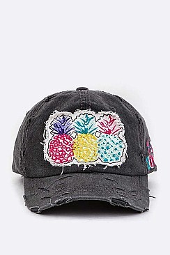 Pineapples Patch Cotton Cap LA-T13PIN01