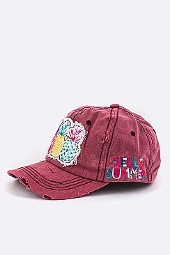 Pineapples Patch Cotton Cap LA-T13PIN01