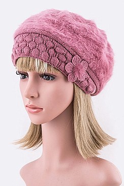 Pack of 12 pieces Angora Soft Winter Hat LA-HT753
