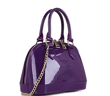 JELLY DOME SATCHEL CROSSBODY BAG