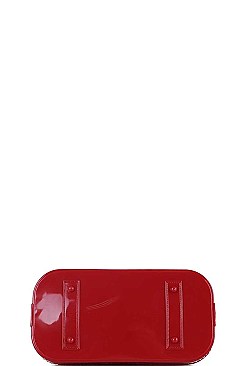 TENDER JELLY DOMED SATCHEL CROSSBODY BAG