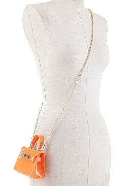 CHIC MINI JELLY STYLISH CROSSBODY BAG