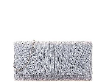 FASHION SILKY PARTY CHAINED CLUTCH