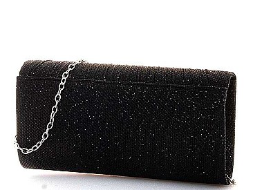 FASHION SILKY PARTY CHAINED CLUTCH