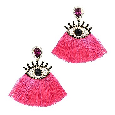 Tassel Boho Neon Earring