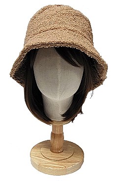 Pack of 12 Pieces Sherpa Soft Winter Bucket Hat