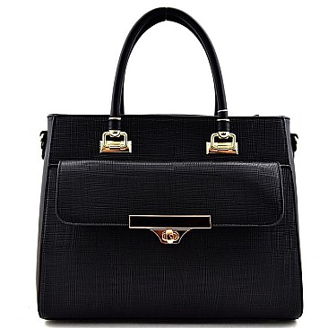 Boutique Textured Satchel