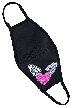 3 Layer 3D Reusable Patched Mask