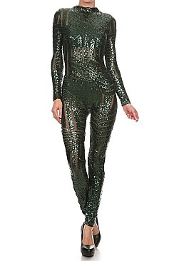 Sexy Clubwear Jumpsuit in a body-con style  pack of 6