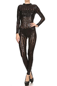 Sexy Clubwear Jumpsuit in a body-con style  pack of 6