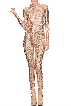 Sexy Clubwear Jumpsuit in a body-con style  pack of 6