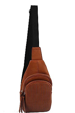 FASHIONABLE MODERN CHIC SINGLE STRAP CROSSBODY BAG  JYJN-0005