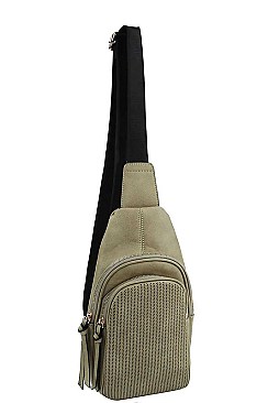 FASHIONABLE MODERN CHIC SINGLE STRAP CROSSBODY BAG  JYJN-0005