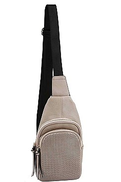 FASHIONABLE MODERN CHIC SINGLE STRAP CROSSBODY BAG  JYJN-0005