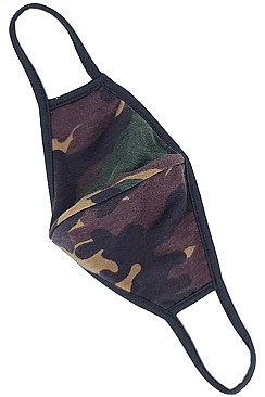 CAMOUFLAGE COTTON REUSABLE COTTON MASK